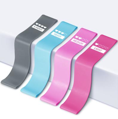 a resistência do TPE de 4pcs 50*600MM une as faixas 100% da resistência do silicone para os pés