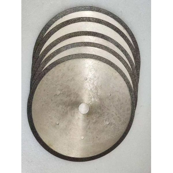 Electroplated CBN Saw Blade For Cutting With Steel Body Diameter 250mm Grit Number B251