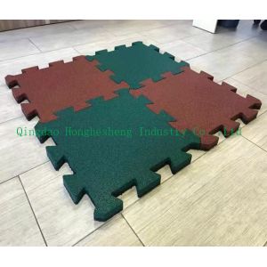 Cross Pattern Rubber Tile Heating Teflon Mold Interlocking Rubber Mat Mold