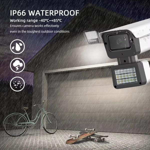 4.0mp Poe Cctv Home Security Dual light Night Vision Audio Seetong Ip Camera Two way Audio Poe Ip Network Camera