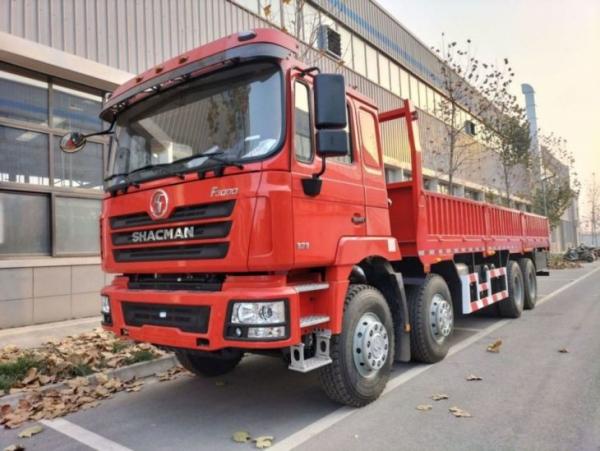 EuroII Red SHACMAN F3000 caminhão de carga 8x4 430 hp caminhão de inverter