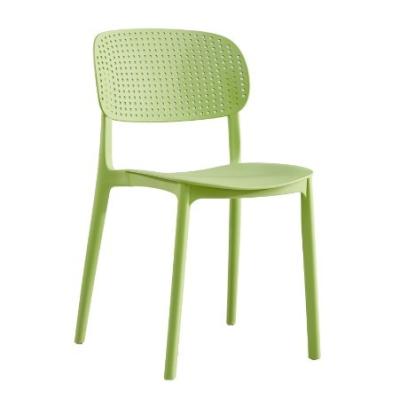 Accueil Simple facile Tabouret arrière Bureau Chaise de négociation Nordique Chaise de salle à manger en plastique pour le réseau Rouge Chaise de table de restaurant Ins