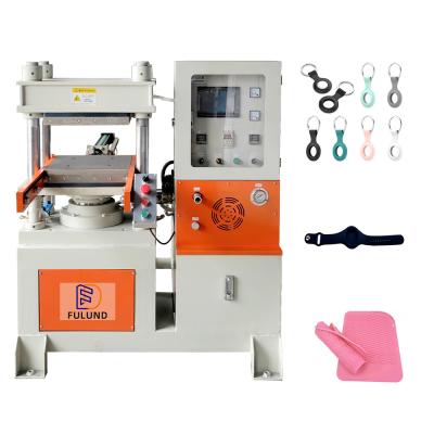os produtos do silicone de 13kw 50HZ que fazem a máquina, vestem a placa de borracha que vulcaniza a imprensa