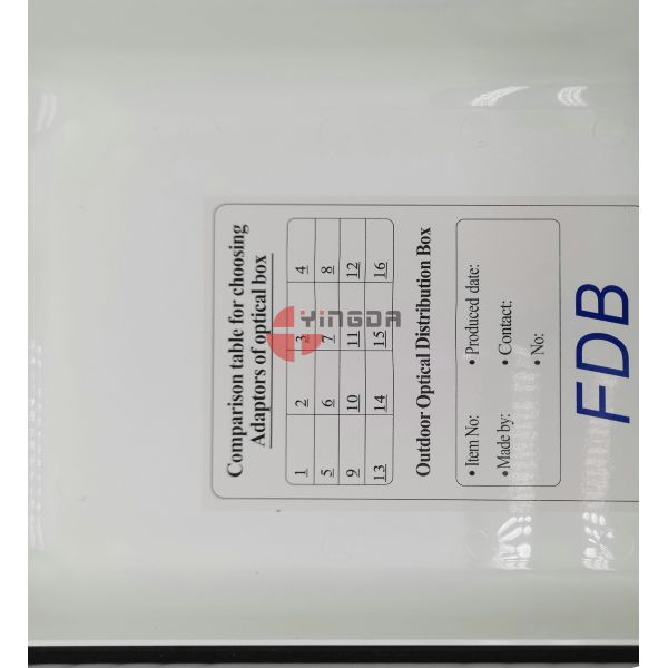 ABS PLC Fiber Optic Splitter Box 7 - 10 Mm Cable Diameter For FTTH GON Network