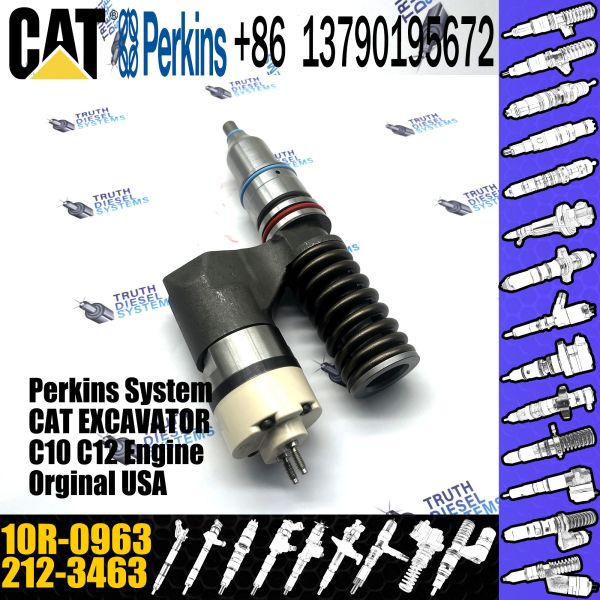 Diesel Engine Parts 3176 3196 C-10 C-12 Fuel Injector Assembly 2123463 212-3463 10R0963 10R-0963