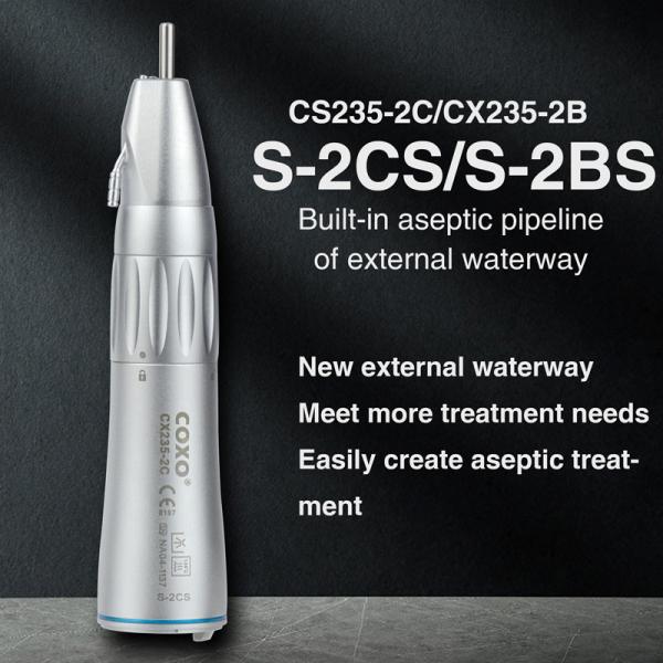 Dental Low Speed Handpiece External Water Spray E type universal connection Air Motor Micromotor 2/4 Holes lab tools equ