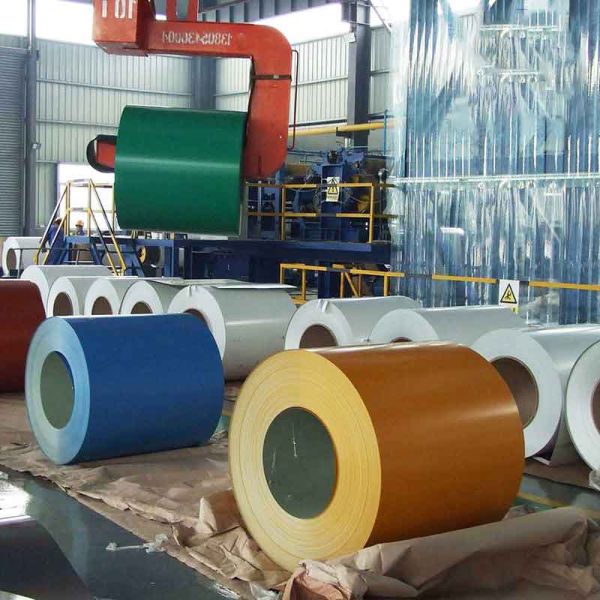 Punching Service Color Coated Prepainted Galvanized Steel Coil PPGI Steel in Standard Package for Processing and Service