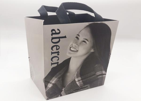 Carrier Branded Reusable Paper Gift Bags Printed With Logo Personalised Custom Made