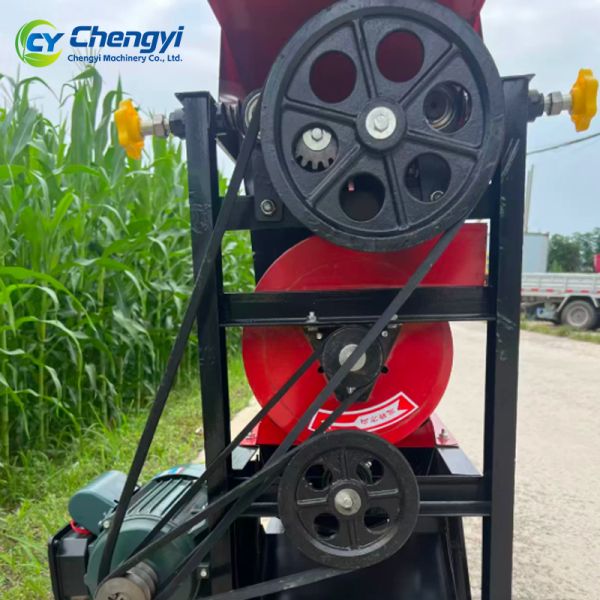 Dual Function Iron Corn Peeler Thresher High Efficiency Maize Sheller And Dehusker