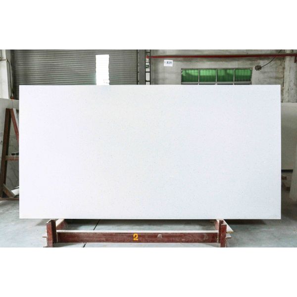 Countertop кварца 8mm просвечивающий классический искусственный, белый кварц