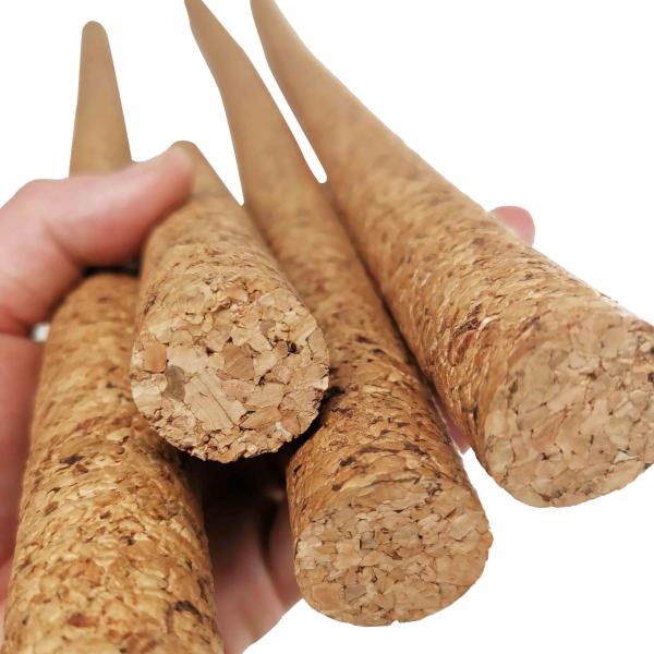 Premium Quality  Waterproof Agglomerated Cork Sticks Rod For Wine Stoppers