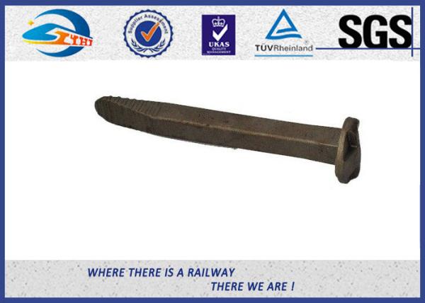 Pontos principais deslocados da trilha de estrada de ferro da cerca do metal/pontos parafuso do trilho