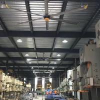 Hvls Industrial Ceiling Fan with Pmsm Motor and Aluminum Blades Customization