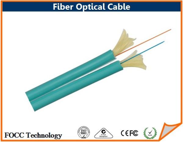 Teal Zipcord Indoor Fiber Optical Cable