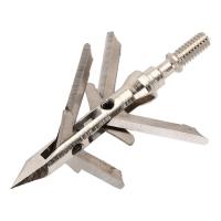 4blade tiro ao arco expansível mecânico Broadhead Armor Piercing Archery Broadhead