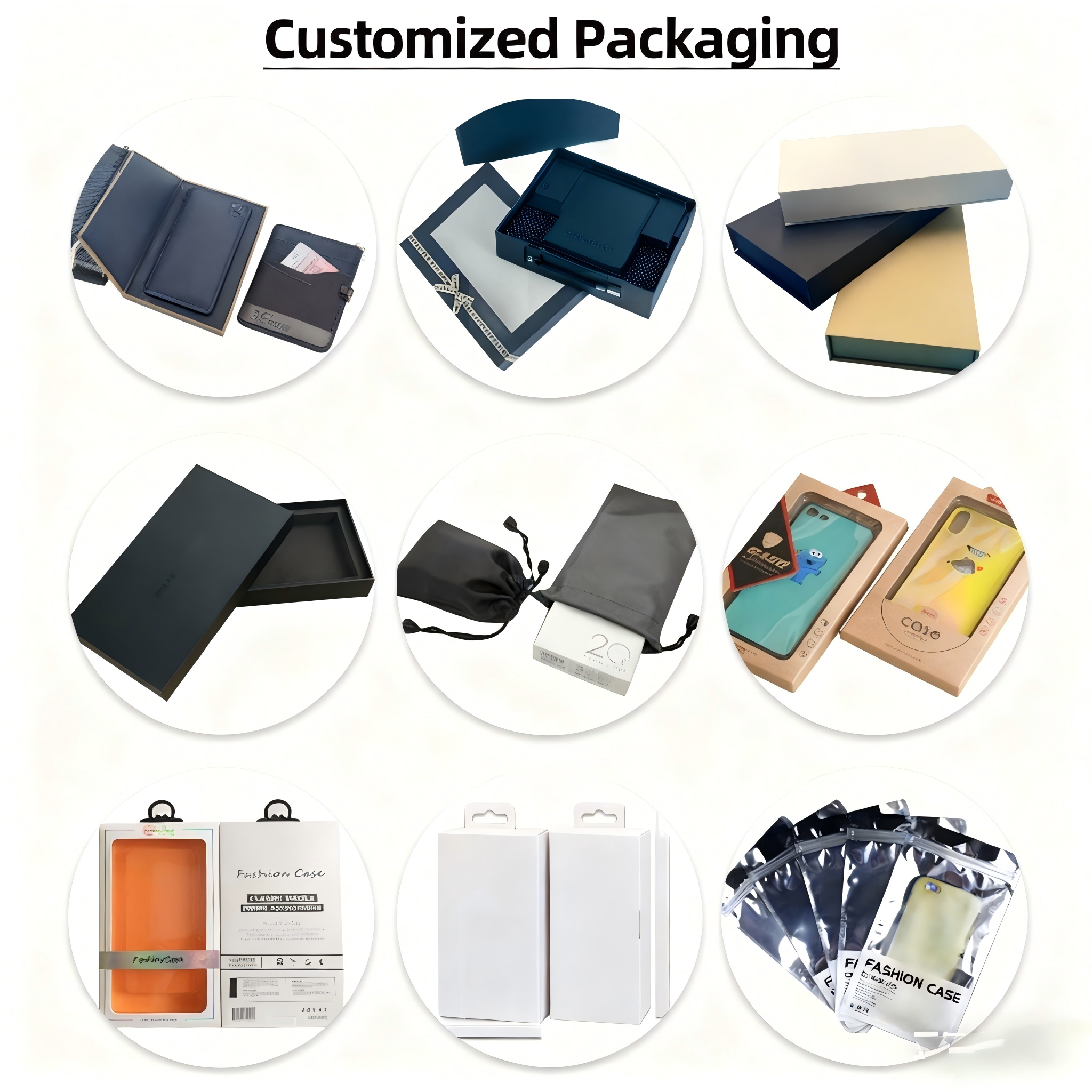 OEM Custom Hybrid TPU+PC Anti-Drop Phone Case