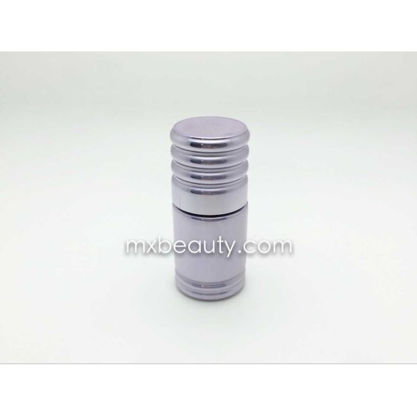 thick and strong powder coating gel polish bottle metallic color uv resistance light blocking nail polish packaging