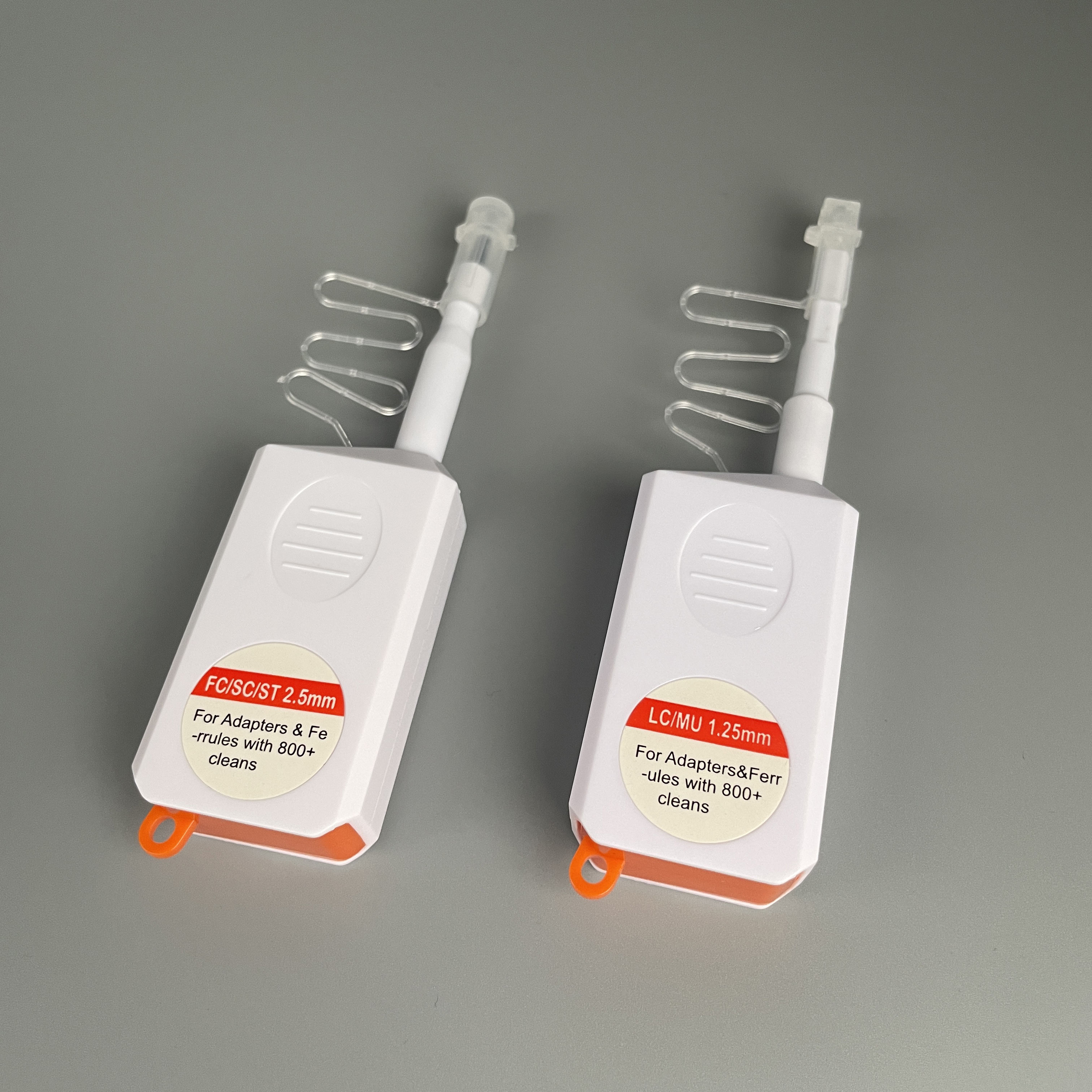 FC/SC/ST 2.5mm LC/MU 1.25mm Fiber Optic Cleaning Pen Mini Short Optical Module Flange Cleaner