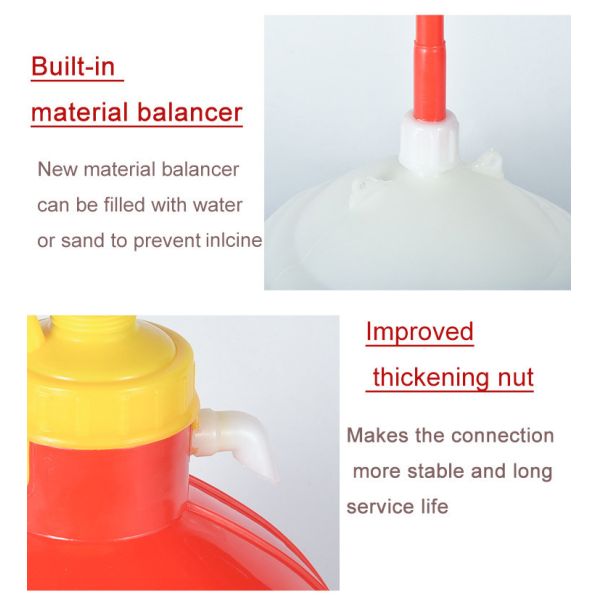 Automatic Plasson Drinker Plastic Bell Shape