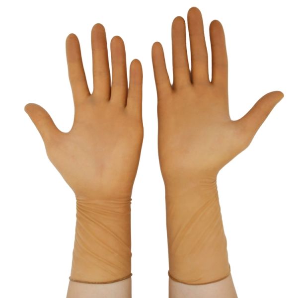 Sterile Antiviral Orthopaedic Latex Surgical Gloves Powder-free