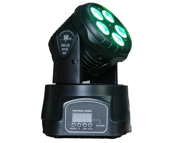 5pcs*15W 6 in 1 RGBWA LED 	Beam Moving Head Light , Moving Head Stage Lights