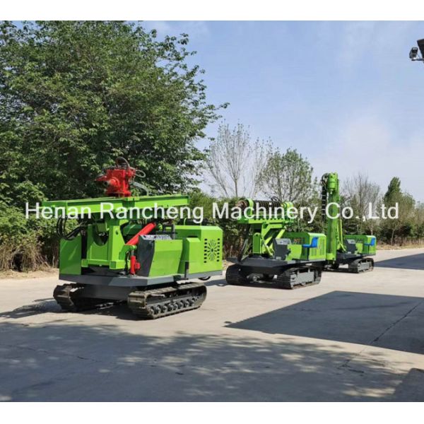 RC240Y Водитель солнечной батареи 85KW Ючай 4 цилиндра 20 - 100м Глубина сверления 600мм Диаметр сверления