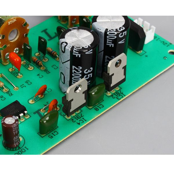 BY08 Panel de amplificador de potencia lineal con ajuste alto/medio/bajo AN4558 incluido