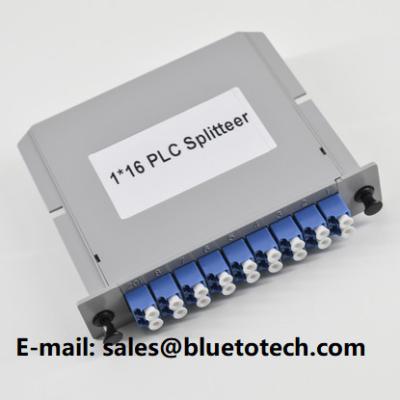 LGX Cassette Fiber Optic Coupler Splitter 1×16 With LC UPC Connector