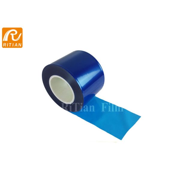 50-60 microns de film protecteur bleu, film protecteur d'anti éraflure pour le verre de fenêtre