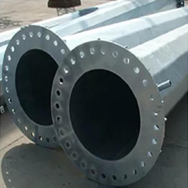 Customized Galvanized Single Tube Telecommunication Antenna Wifi Monopole