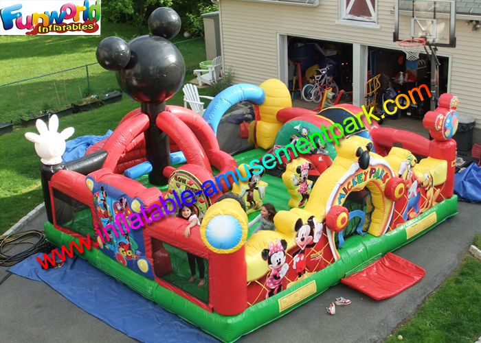 Игрушки занятности мыши Mickey, скача хвастун Funcity с PVC