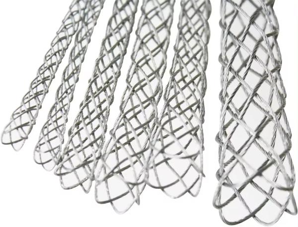 304 Stainless Steel Wire Mesh Cable Socks Wire Mesh Cable Grip