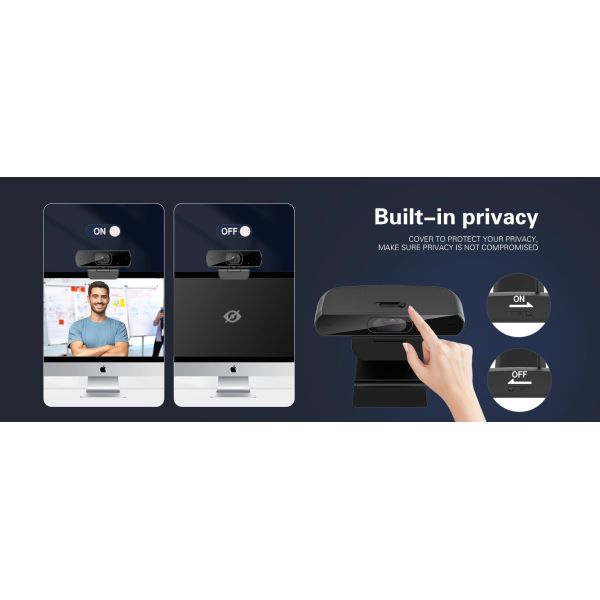 Fast Autofocus 2K 60FPS Webcam 1920x1080 1280x720 Camera For Streaming