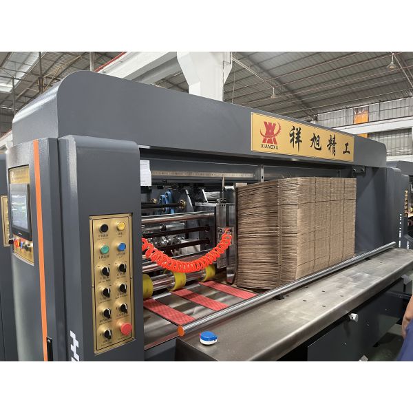 Automatic Cardboard Folder Gluer Machine With 230m/Min High Speed.