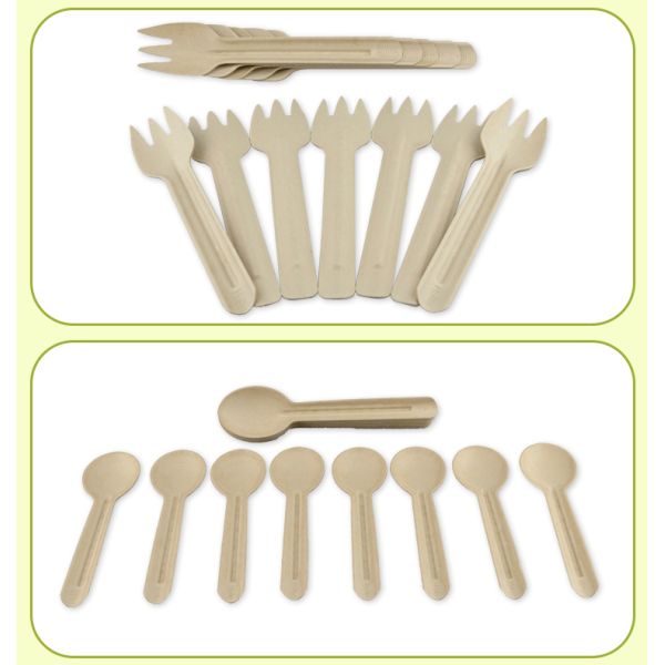 утвари багассы 16cm Biodegradable устранимые для оптовой продажи фабрики партии