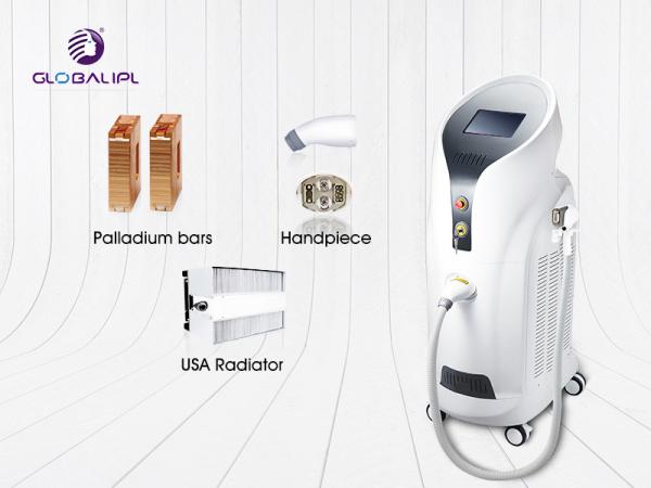 High Power 1000W Diode Laser Hair Removal Machine With 10.4 Color Touch LCD Screen