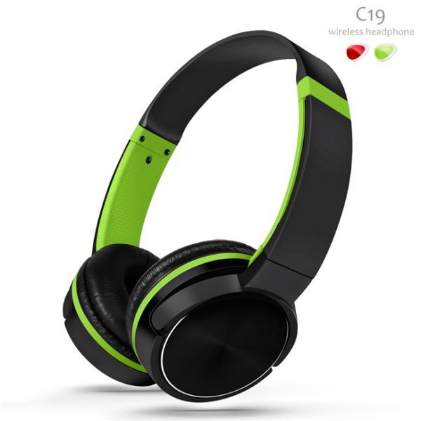 Adjustable 200cm Wired Over Ear Headphones For Mobile Calling