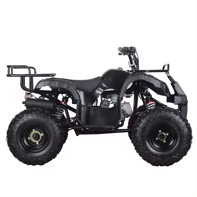 110cc Gas ATV for Kids Electric Start 4 Strokes Automatic Off Road 4 Wheel Quad Bike