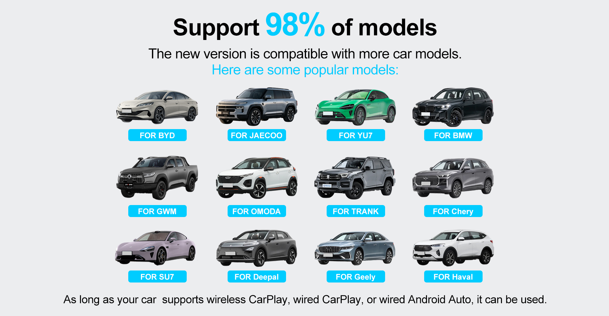 Youtube Netflix Android Ai Adaptor Carplay Box Android 16 For Original Car Screen