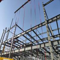 Taller de estructuras de acero resistentes al fuego a prueba de agua con parapechos de pared según lo solicitado y galvanizado en caliente