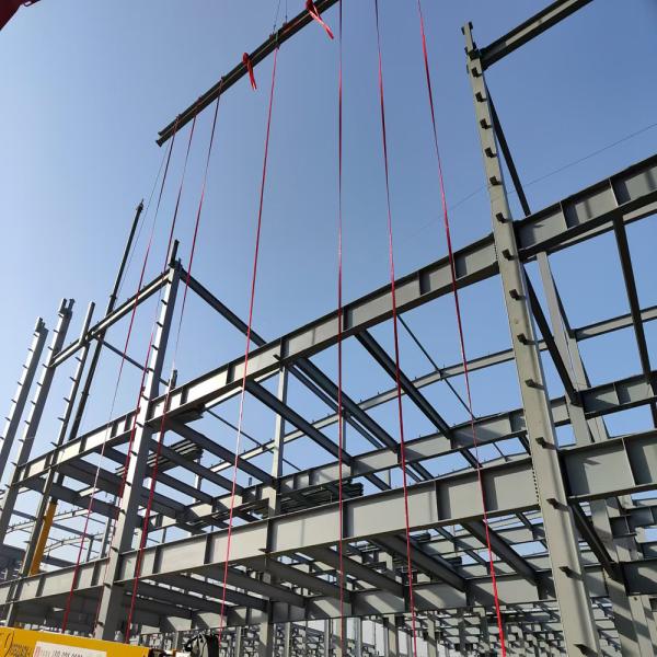 Affordable Custom Steel Frame Building Construction High Weather Resistance