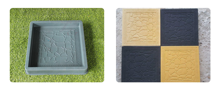 Diy Precast польза пластикового материала прессформы Paver сада 1500 раз