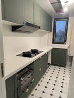 Durable And High-End Italian Minimalist Style Kitchen Cabinets For Villa