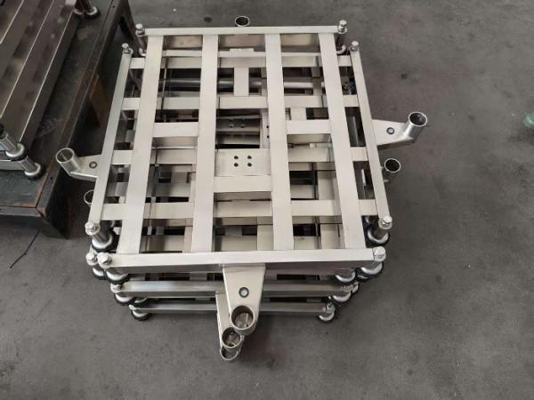 Plateforme de banc électronique numérique industriel haute précision étanche en inox Échelle 600x800cm 500kg