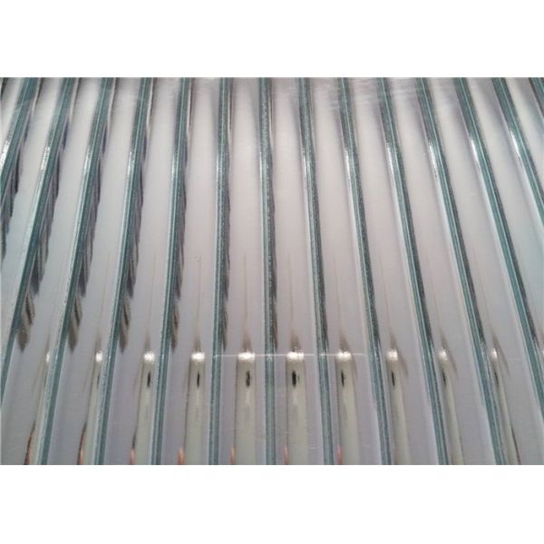 Furniture Decorative Patterned Glass 5mm Thickness Clear Millennium Embossed Glass