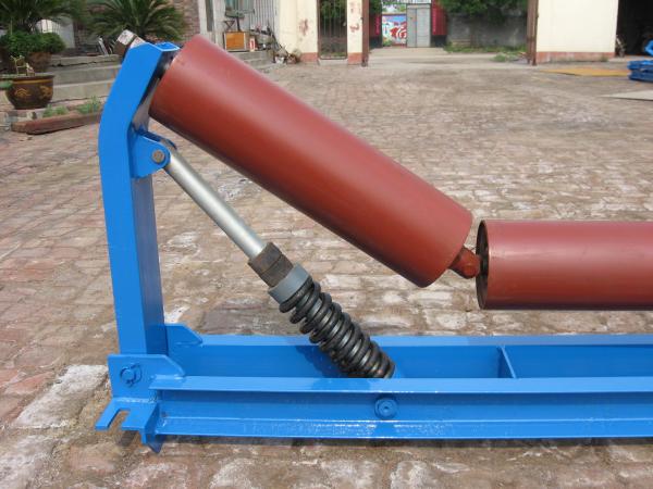 Carbon Steel Q345B Garland Idlers In Belt Conveyor Baked Painting