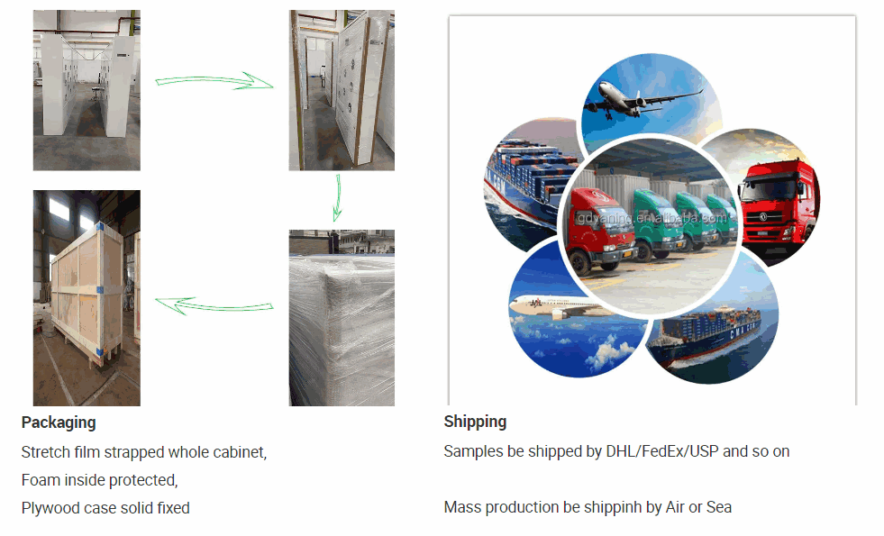 Gmp Модульные чистые комнаты очистки Сэндвич панели дверь для завода