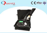 machine mobile de dérouillage de laser de cas de 100W 200W pour le travail de nettoyage extérieur