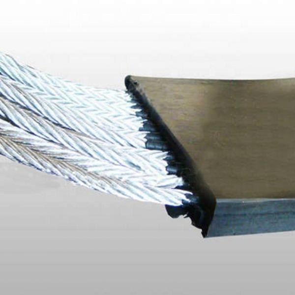 Correia transportadora resistente de corda de fio ST1000 do alcaloide ácido