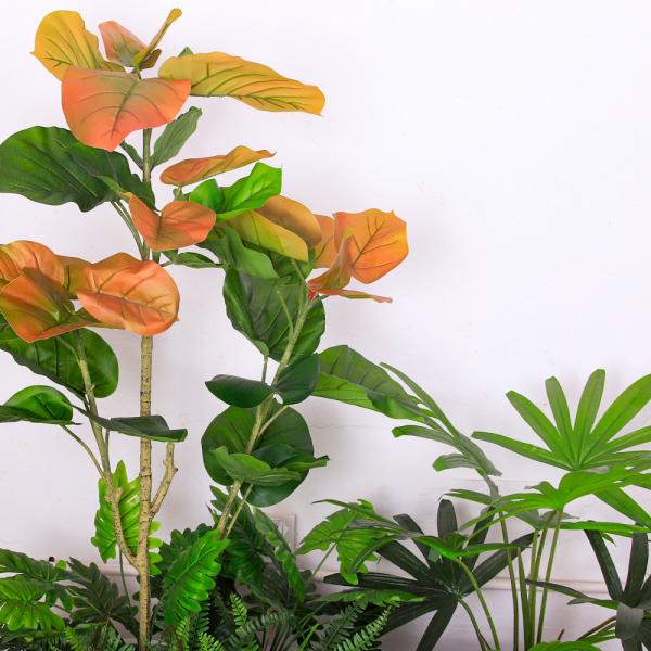 Simulation Artificial Potted Floor Plants Silk Tree Bedroom Decoration